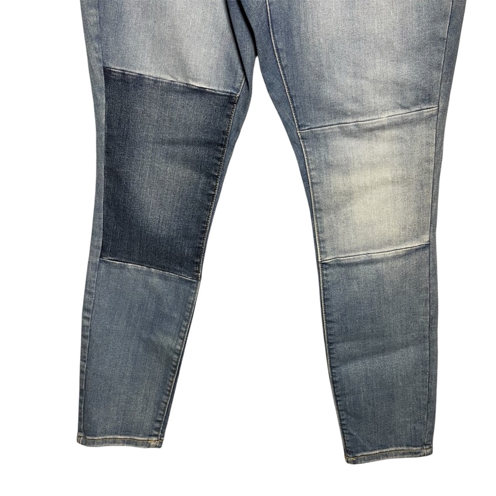 Universal Thread High Rise Skinny Patchwork Jeans NWT - Picture 3 of 7